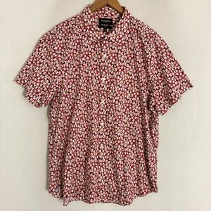 Bonobos Stretch Slim Fit Shirt Mens XXL Floral Lightweight Golf Preppy AOP